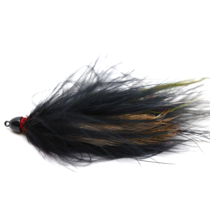 Black Natural Articulated Streamer