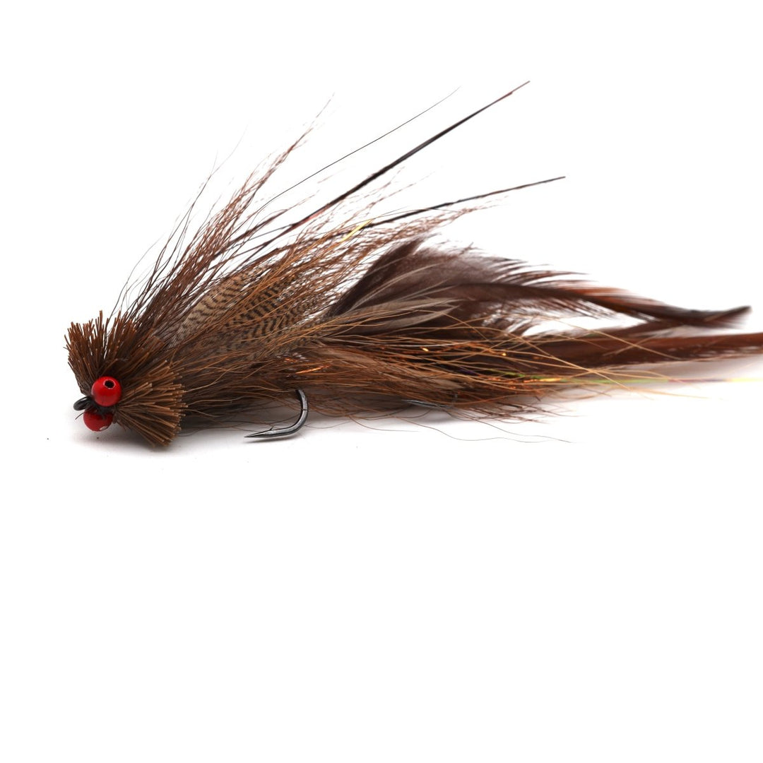Brown Bulkhead Trout Streamer fly