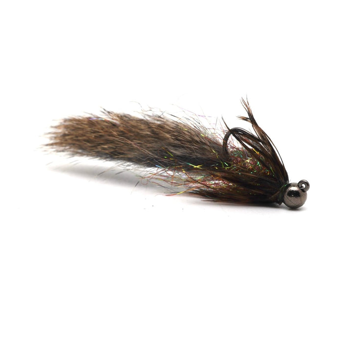 Natural Feather Flash Leech streamer fly
