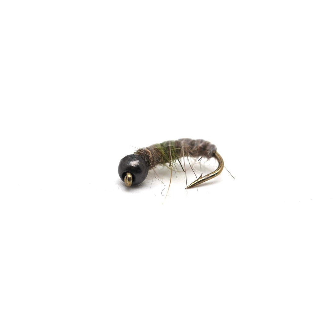 Tungsten Realistic Scud nymph fly